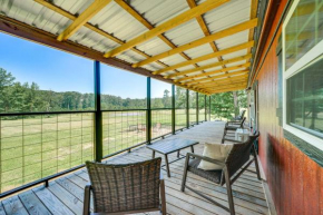Secluded Broken Bow Cabin with Fishing Pond and Views!